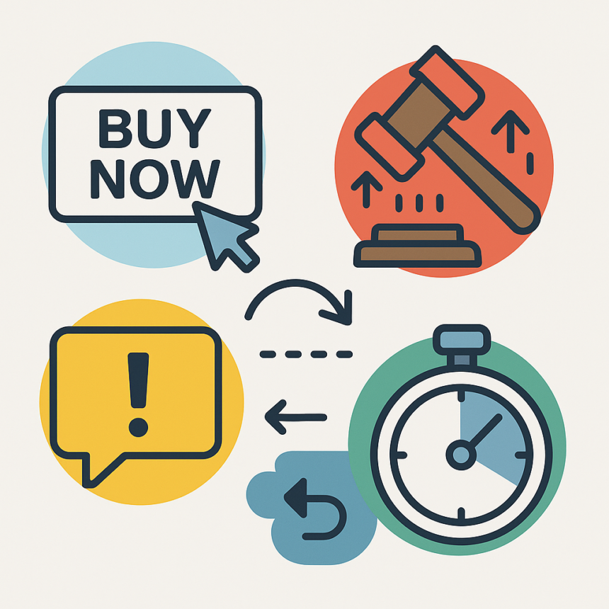 Proven timed auction features Proven timed auction features